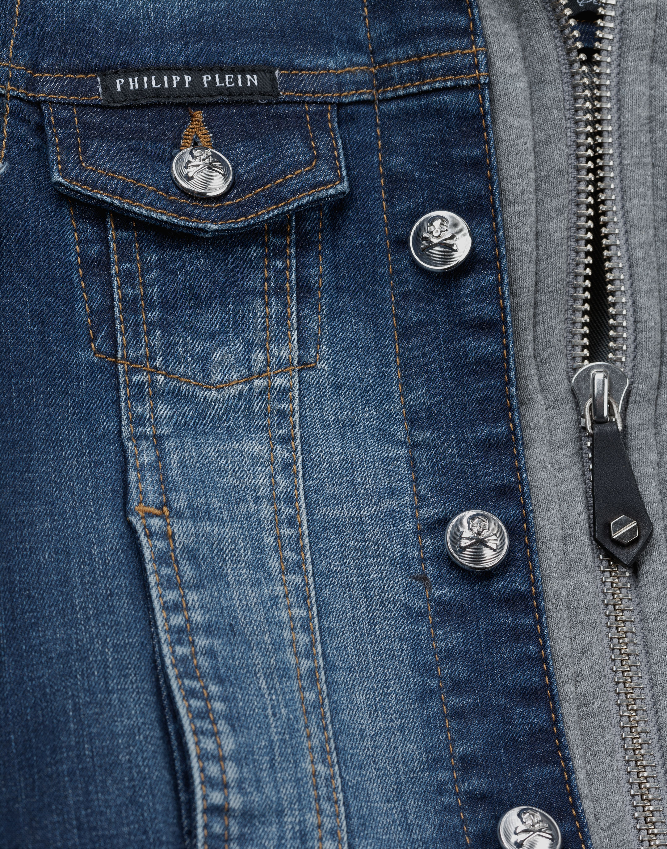 good vibes jean jacket