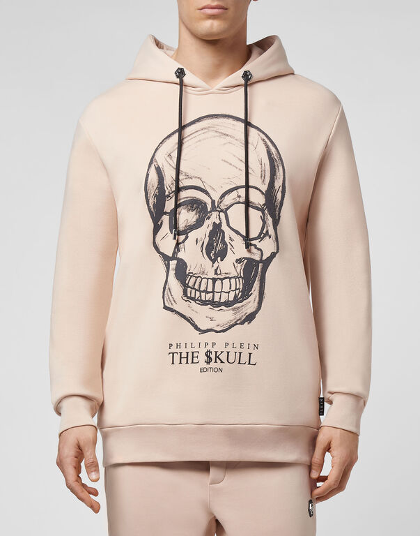 Hoodie sweatshirt print Skull