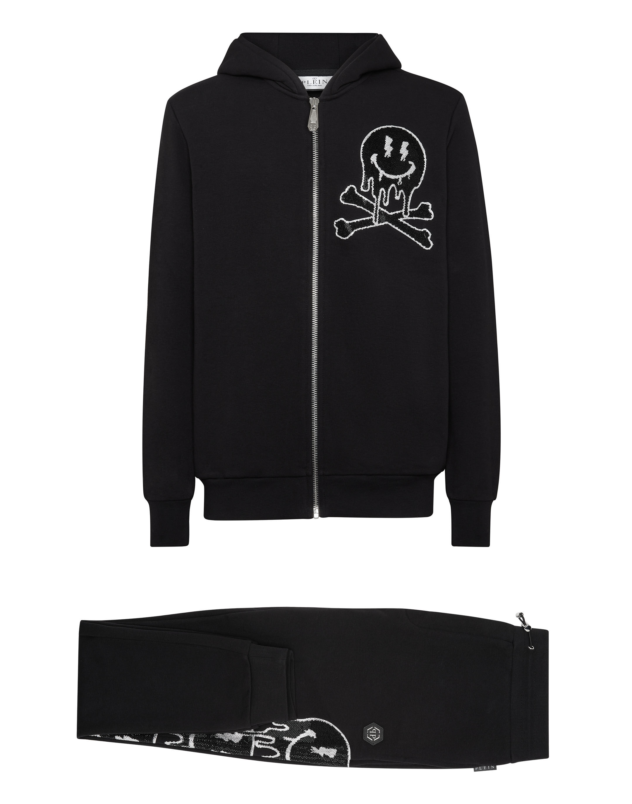 Jogging Set: Hoodie/Trousers Skeleton | Philipp Plein Outlet