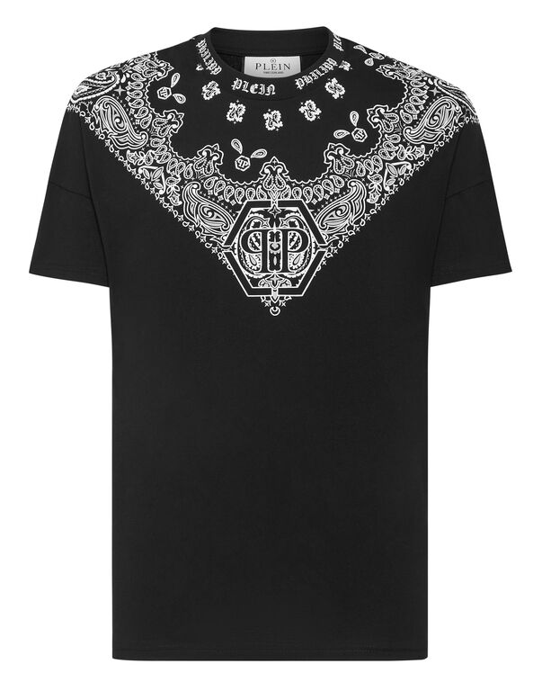 T-shirt Round Neck SS Paisley Bandana