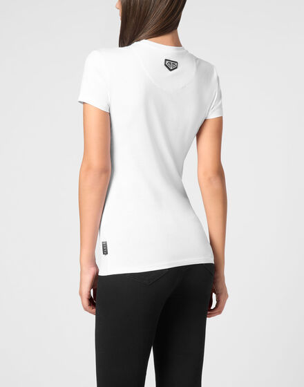 T-Shirt Sexy Pure Round Neck SS Strass Love Plein T-Shirt Sexy Pure Round Neck SS Strass Love Plein