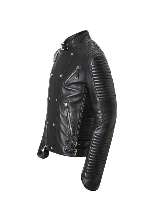 Leather Jacket Antosha Philipp Plein Outlet