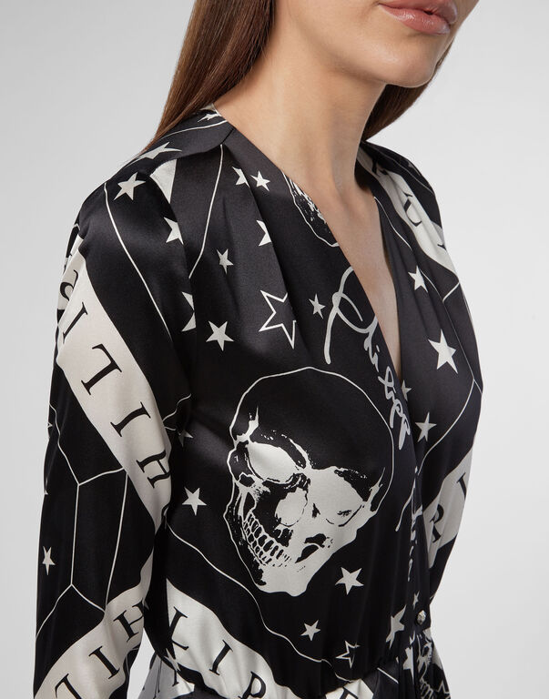 Long Dress Stars and skull