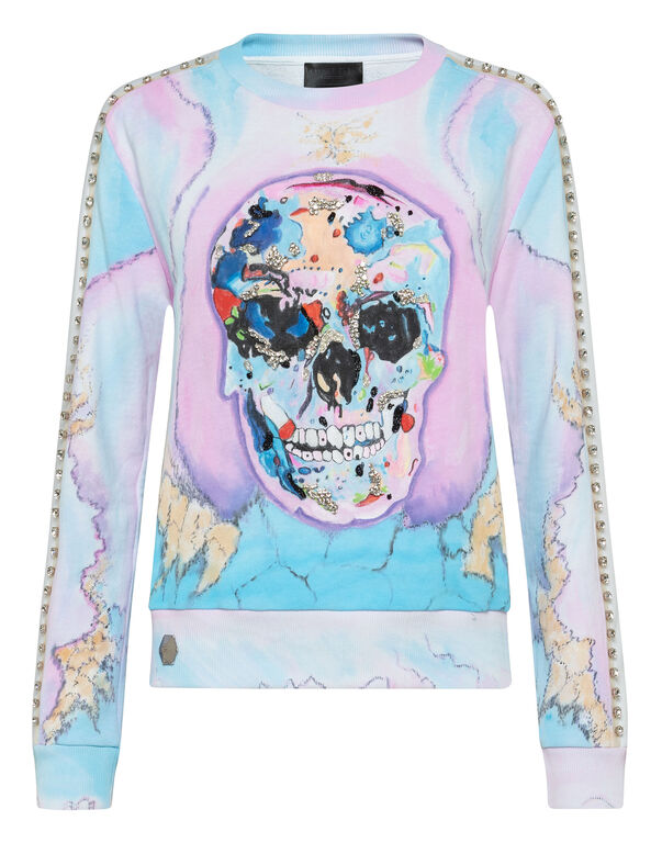 Sweatshirt LS Skull