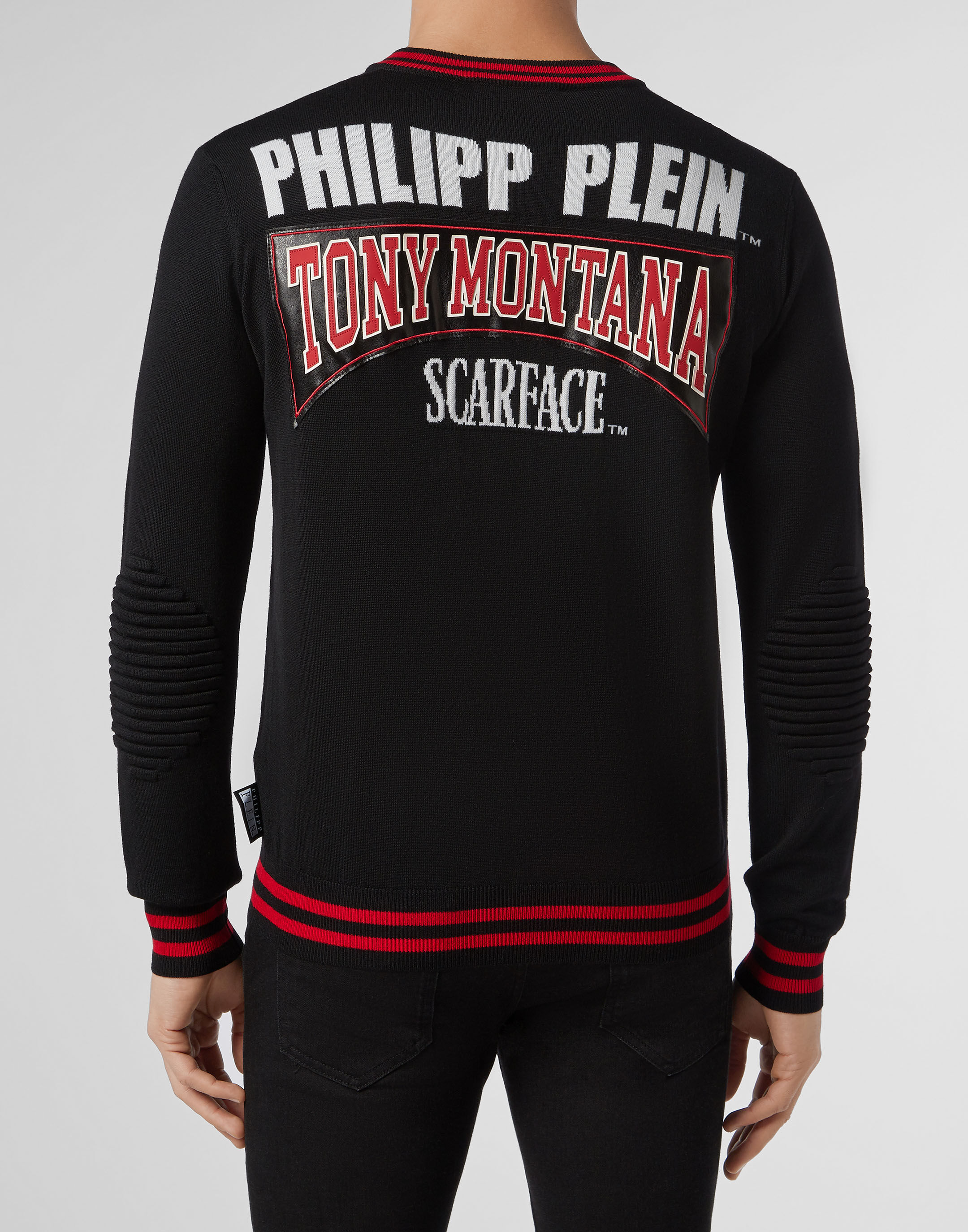 Pullover V Neck LS Scarface Philipp Plein Outlet