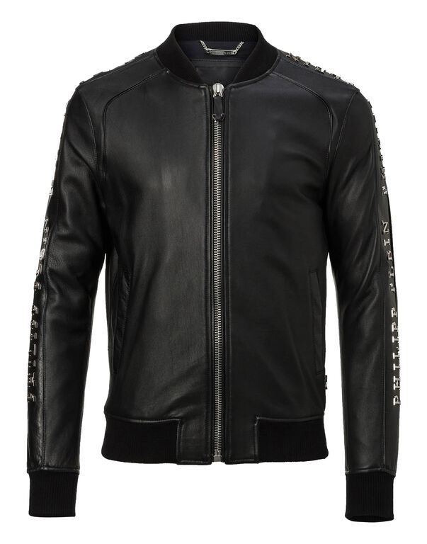 Leather Bomber "Tituan"