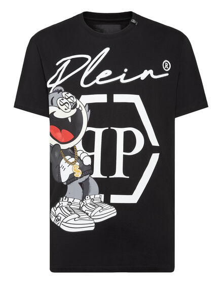 T-shirt Round Neck SS stones Money