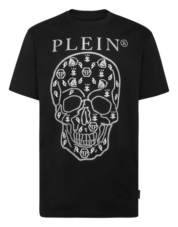 T-shirt Round Neck SS with Crystals