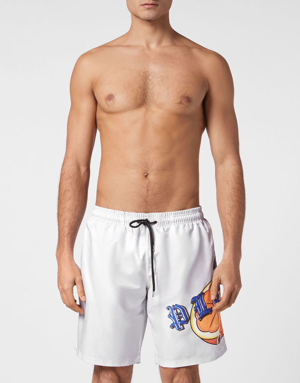 Tie-dye Long Swim Boxers Tutti Frutti