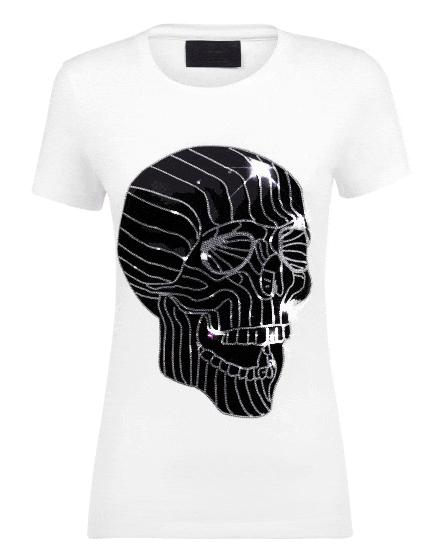 T-shirt Round Neck SS Skull