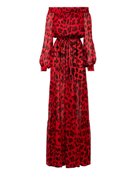 Long Dress Leopard