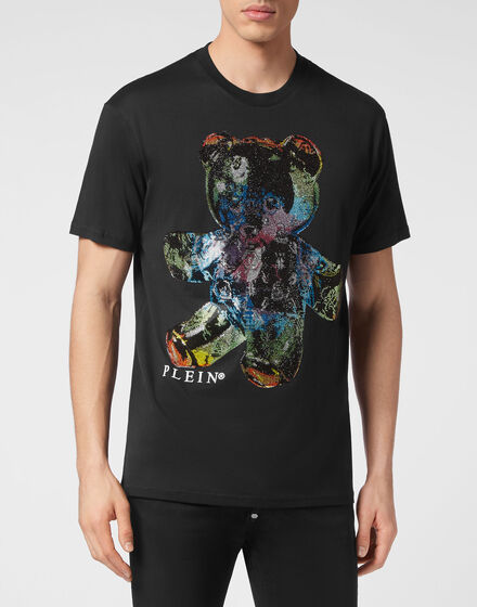 T-shirt Round Neck SS Teddy Glass