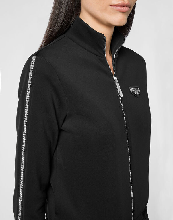 Jogging Jacket/Trousers Crystal Chain