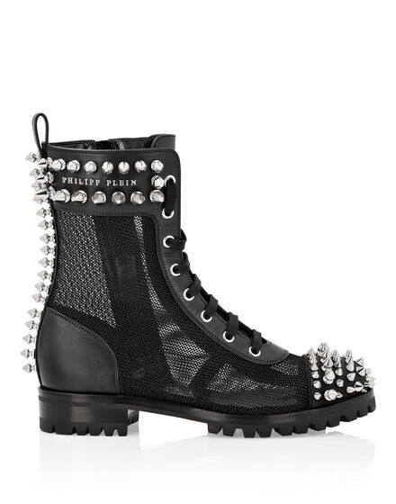 Boots Low Flat Studs