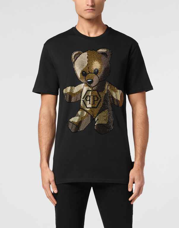 Round Neck T-Shirt Teddy Gold