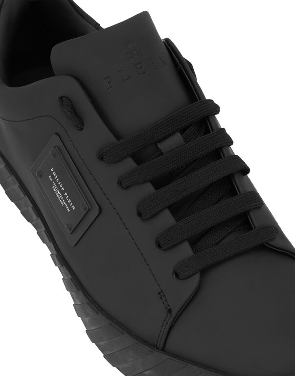 Nappa Leather Low-Top Sneakers Placca