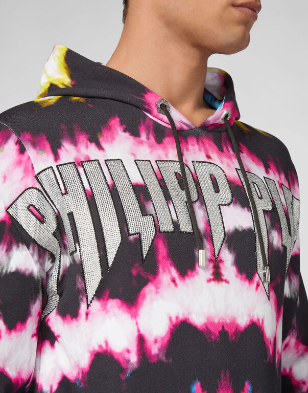 Hoodie sweatshirt Tie dye