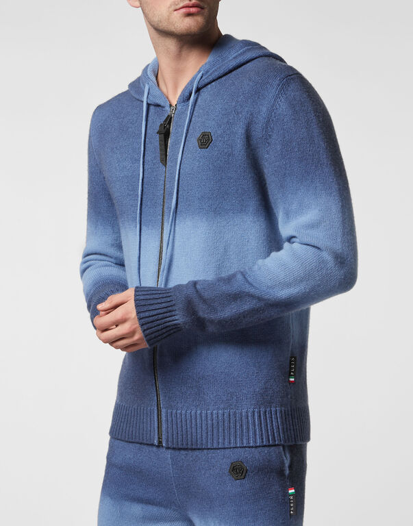 Cash Wool Jogging Knit Suit: Jacket/trousers python insert Skull Cash Wool Jogging Knit Suit: Jacket/trousers python insert Skull