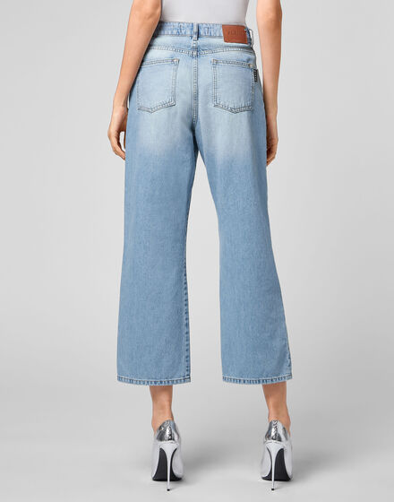 Denim Trousers Loose Fit Iconic Plein