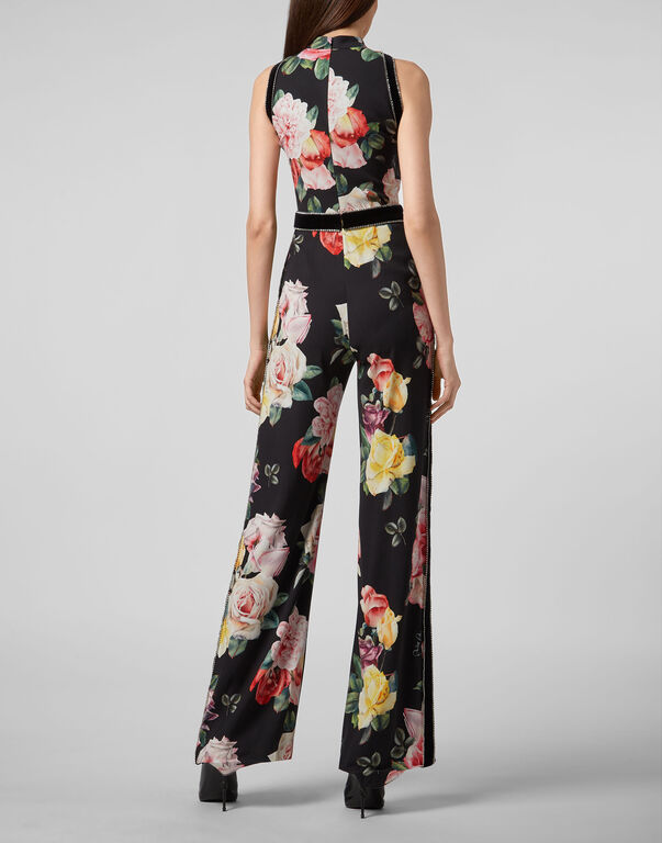 Jumpsuit Selene Crystal  Flowers