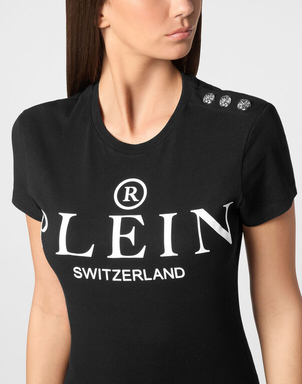 T-Shirt Sexy Pure Round Neck SS Iconic Plein