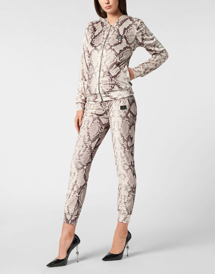 Zip Hoodie All-Over Python Zip Hoodie All-Over Python