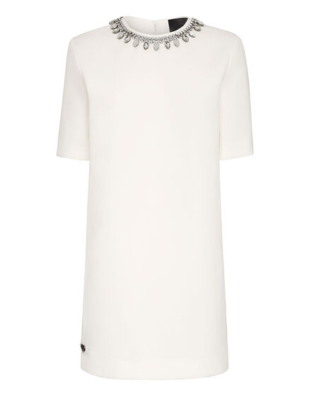 Cady T-shirt Dresses Crystal Chain