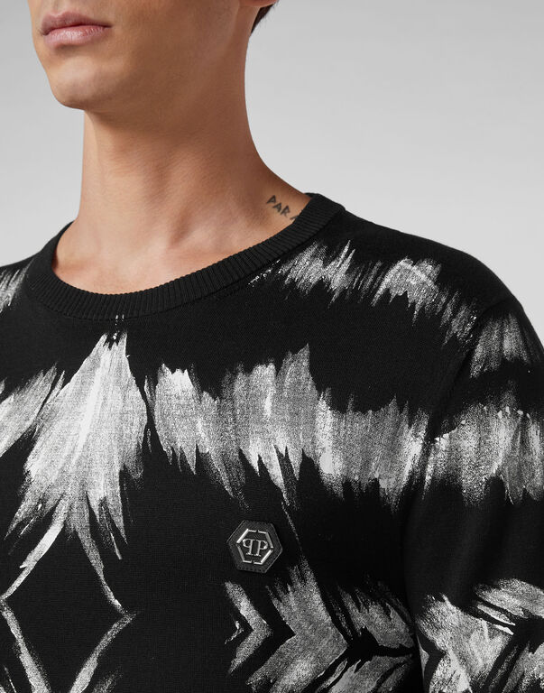 Pullover Round Neck LS Tie dye