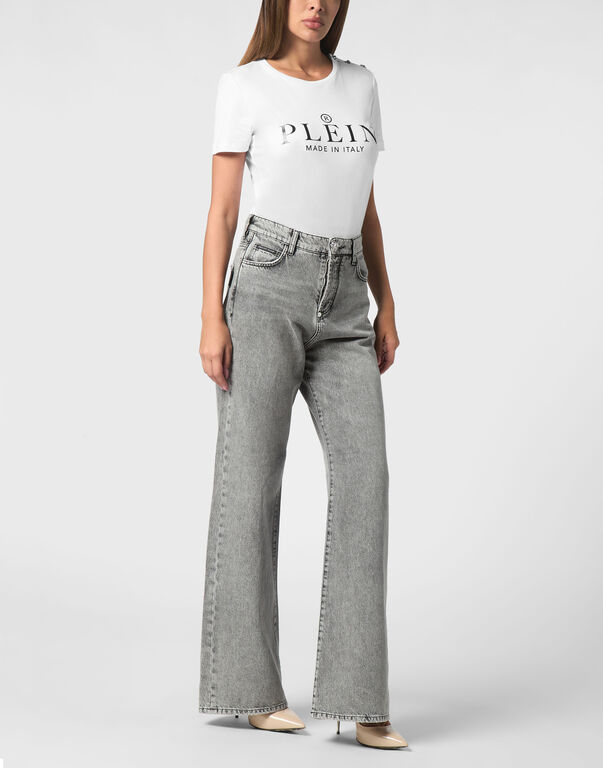 Denim Skater Fit Trousers