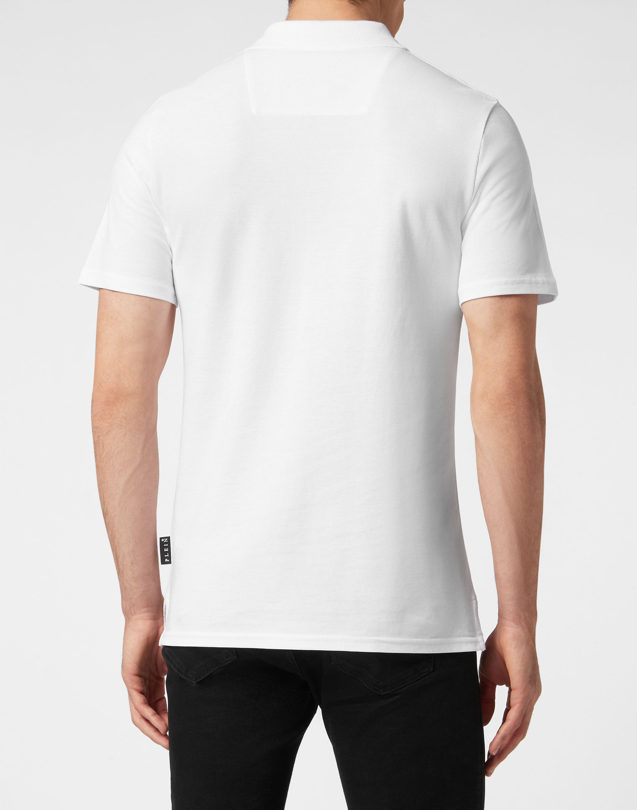 Tシャツ・カットソー PHILIPP PLEIN Men T Shirts AADC MTK7743 PJY002N 01 White Polo shirt SS Skull | Philipp Plein Outlet