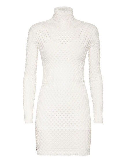 Short Dress Seamless Mesh