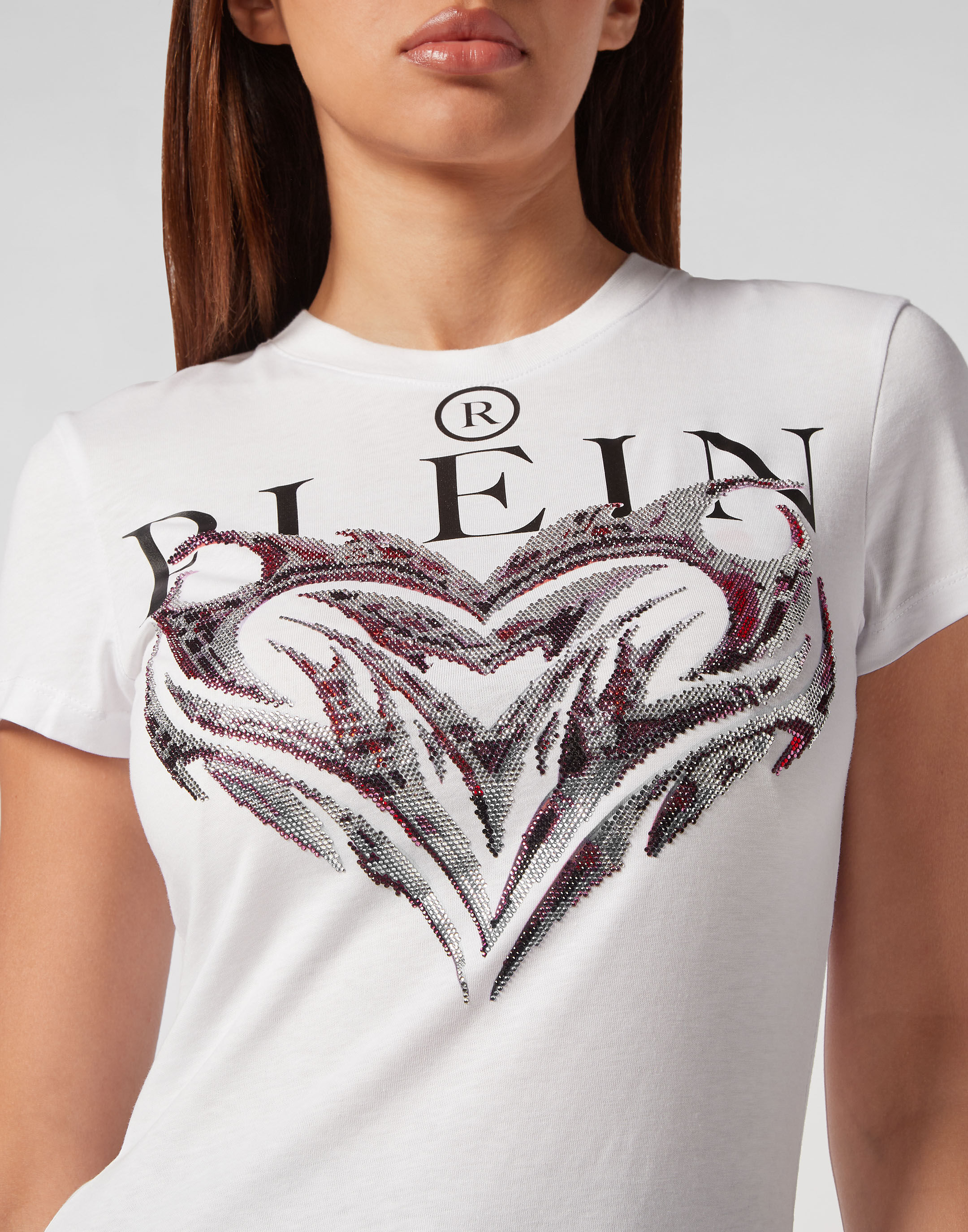 T shirt Round Neck Sexy Pure Fit
