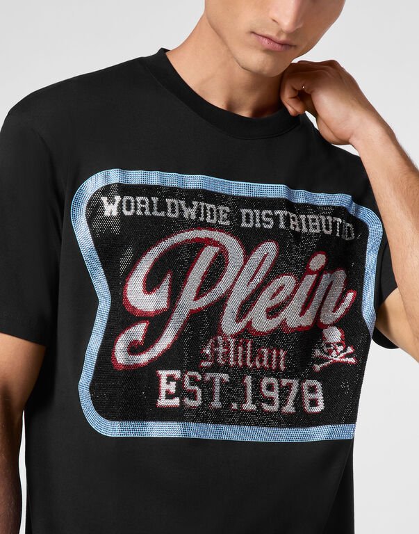 T-shirt Round Neck SS With Patch