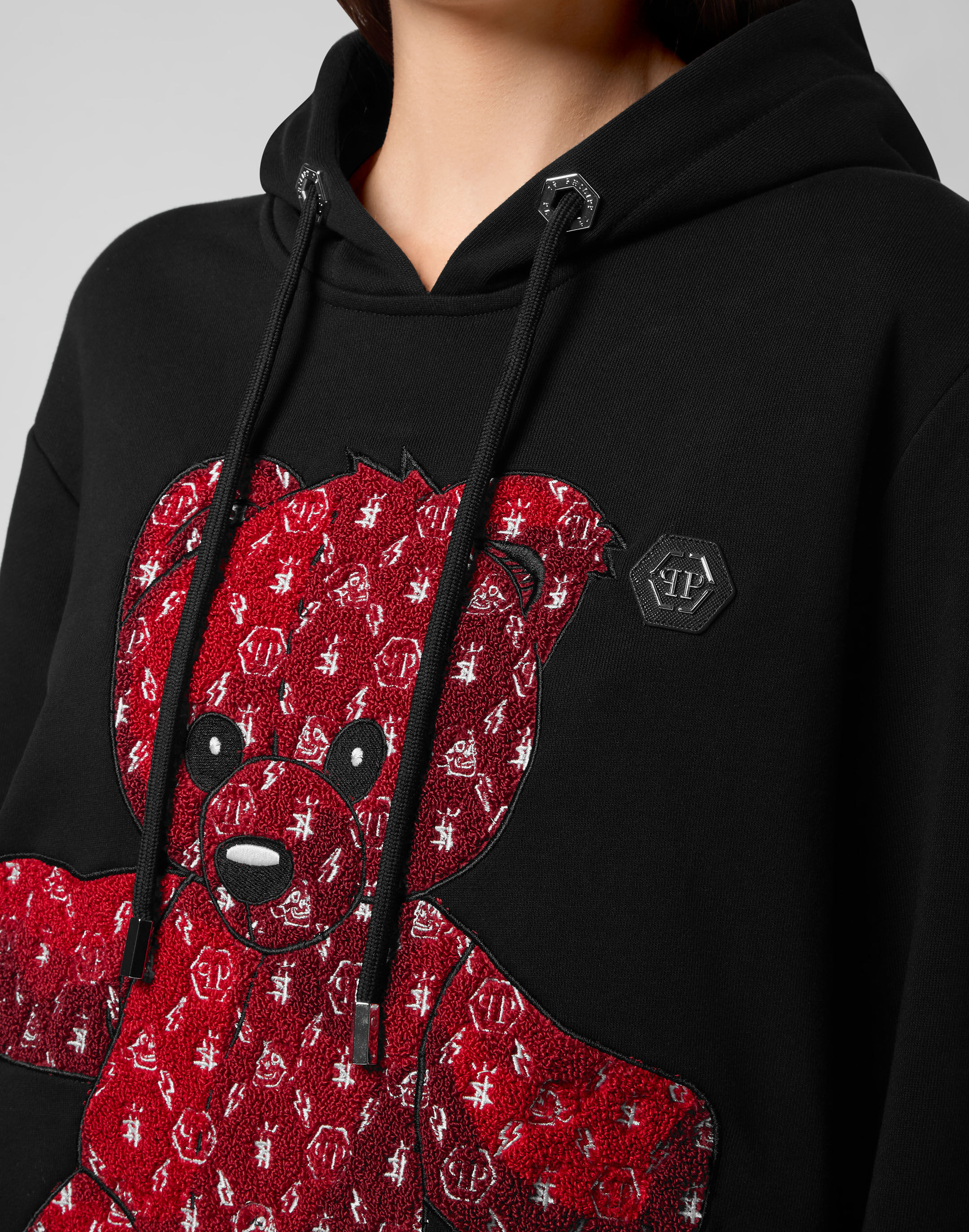 Hoodie sweatshirt Teddy Bear Philipp Plein Outlet