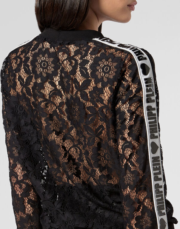 Sweatshirt LS Lace