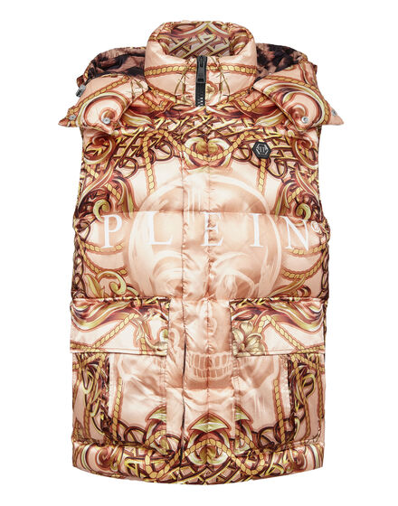 Nylon Short Vest print New Baroque