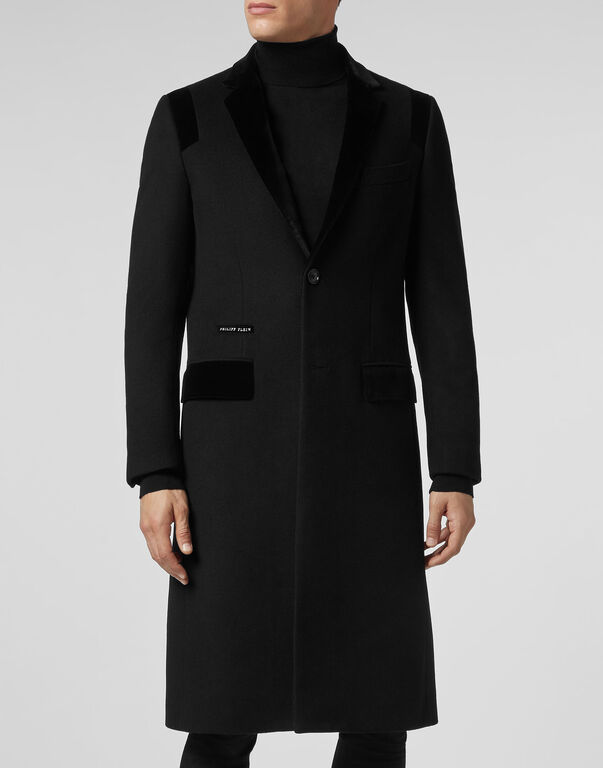 Coat Long Space Plein