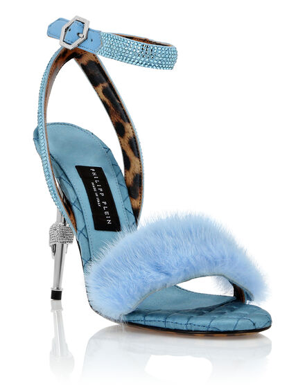 Sandals High Heels Crystal