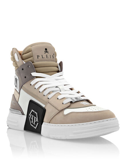 HI-TOP SNEAKERS PHANTOM KICK$ Platinum HEXAGON
