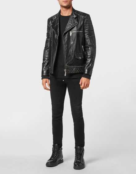 Leather Biker Jacket
