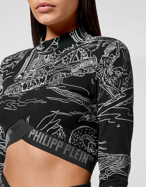 Jogging Top LS Stones Skeleton tattoo