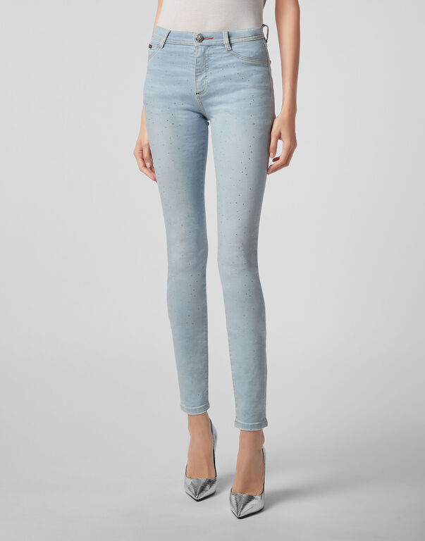 High Waist Jegging Crystal