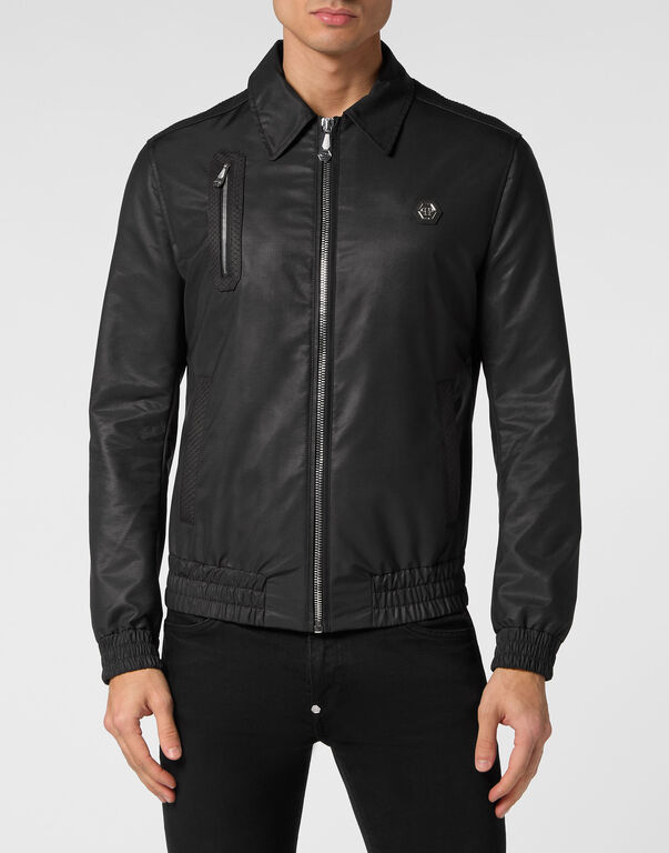 Nylon Jacket with Python