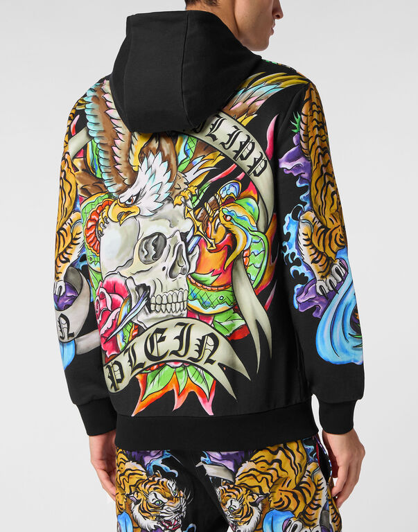 Hoodie Sweatjacket Tattoo