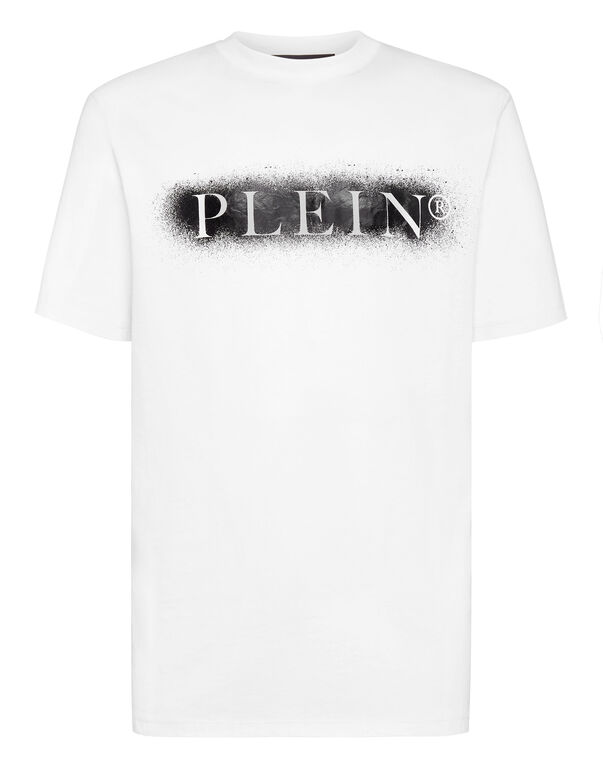 T-shirt Round Neck SS Spray Effect Print Philipp Plein TM