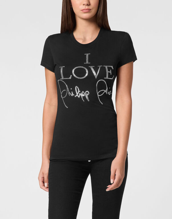 T-Shirt Sexy Pure Round Neck SS
