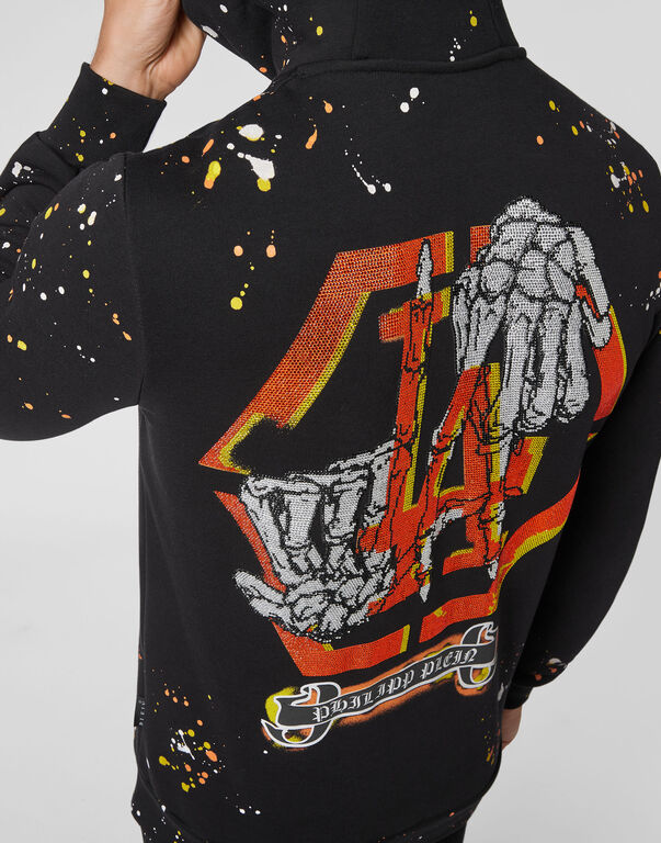 Hoodie sweatshirt Stones LA fingers