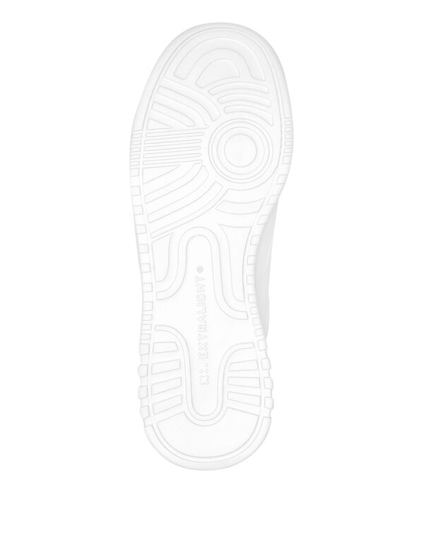 Nappa Leather Low Top Sneakers Lettering