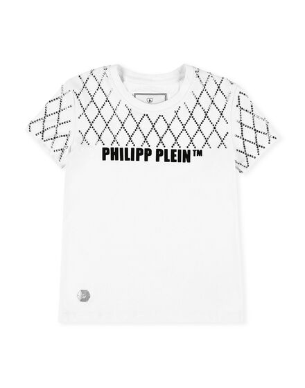 T-shirt Round Neck SS Crystal Plein