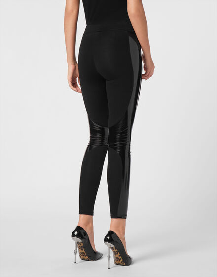 Leggings with Latex Inserts